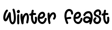 Winter Feast Font Image