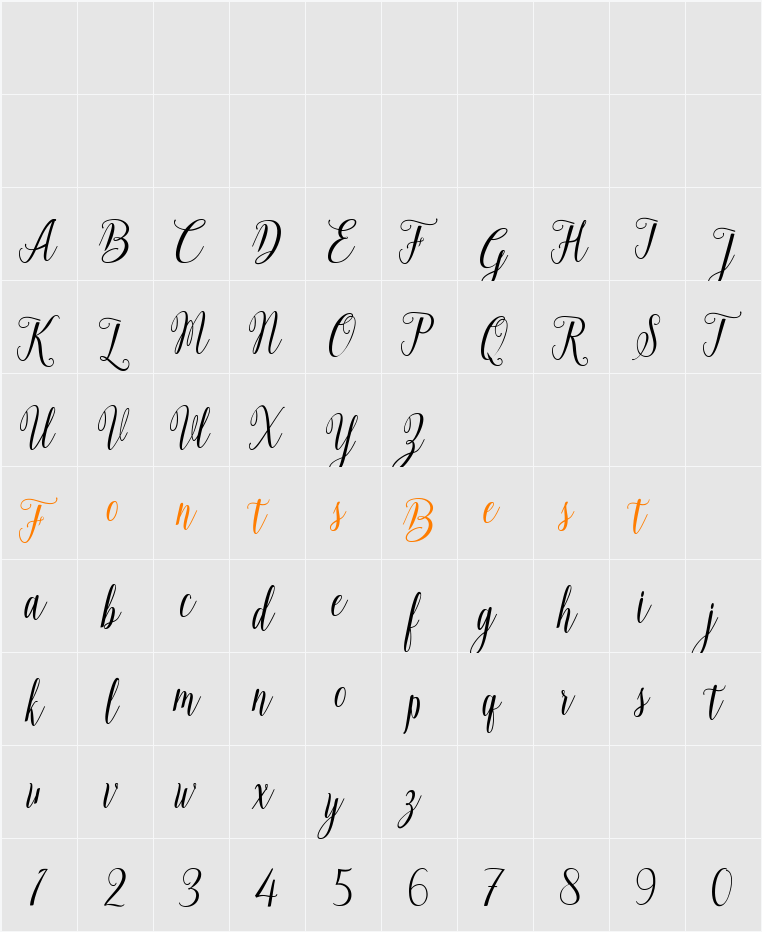 Dear mother Character Map