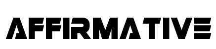 Affirmative Font Image