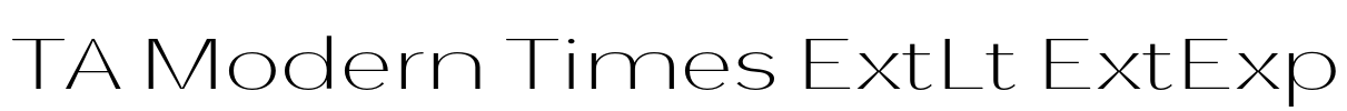 TA Modern Times ExtLt ExtExp