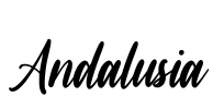 Andalusia Font Image