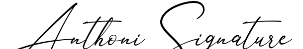 Anthoni Signature
