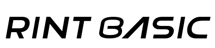 Rint Basic Font Image