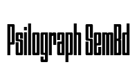 Psilograph SemBd Font Image