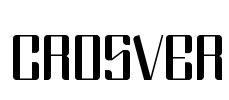 CROSVER Font Image