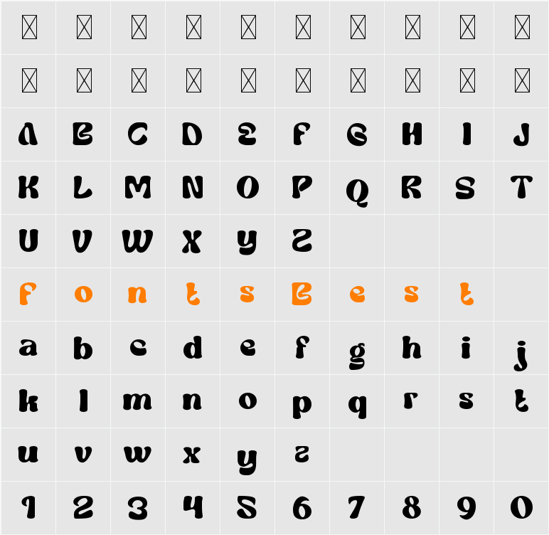 White Capel Character Map