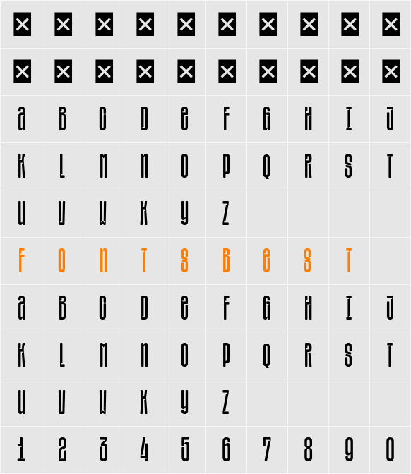 SFT Sushka TRIAL Light Character Map