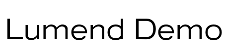 Lumend Demo Font Image