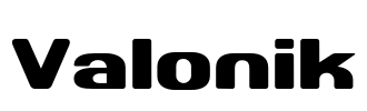 Valonik Font Image