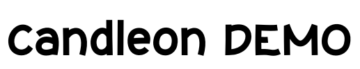 Candleon DEMO Font Image