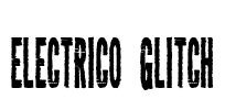 Electrico Glitch Font Image