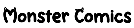 Monster Comics Font Image