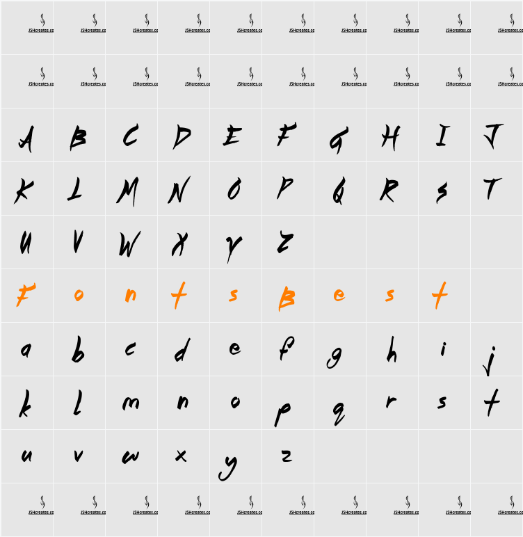 Killer Blow Character Map