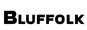 Bluffolk Font Image