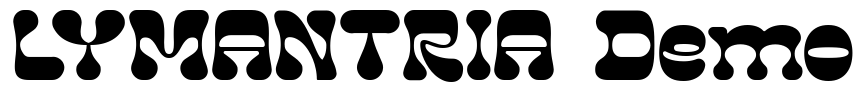 LYMANTRIA Demo Font Image
