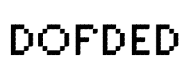 Dofded Font Image