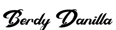 Berdy Danilla Font Image