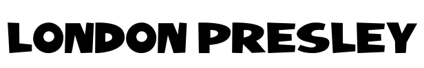 LONDON PRESLEY Font Image