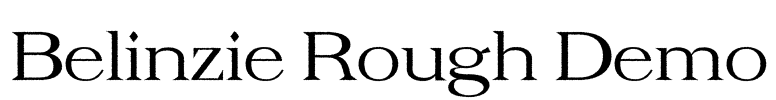 Belinzie Rough Demo