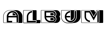Album Font Image