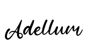 Adellum Font Image