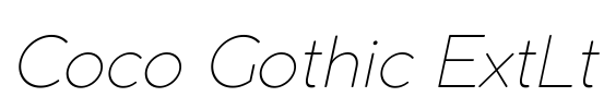 Coco Gothic ExtLt