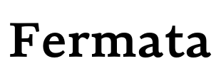 Fermata Font Image