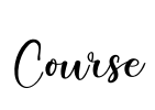 Course Font Image
