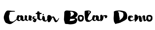 Caustin Bolar Demo