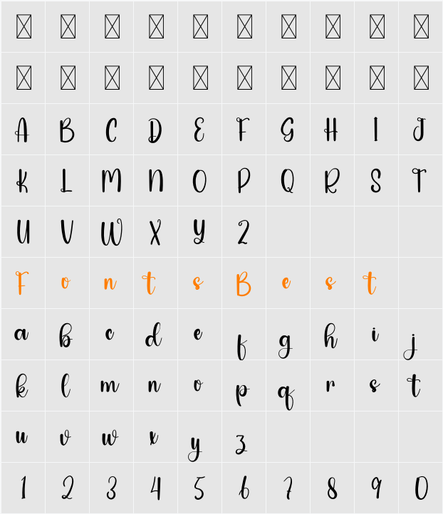 The Spooky Character Map