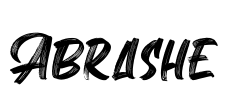 Abrashe Font Image