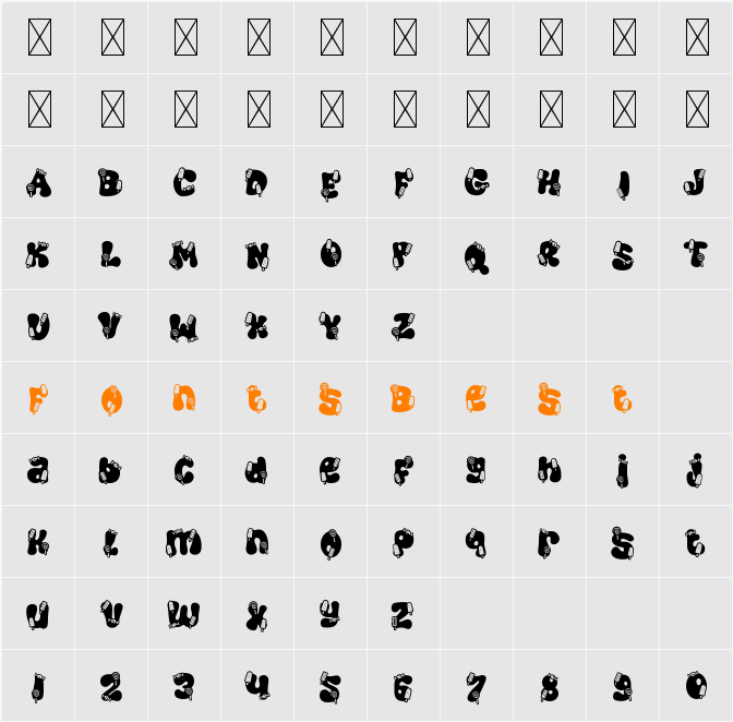 Cold Snowflake Eight Character Map