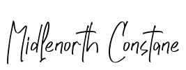 Midlenorth Constane Font Image