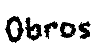 Obros Font Image