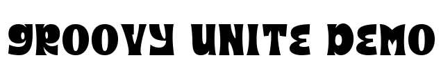 Groovy Unite Demo Font Image