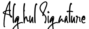 Alghul Signature