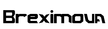 Breximova Font Image