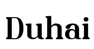 Duhai Font Image