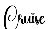 Cruise Font Image