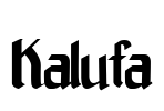 Kalufa Font Image