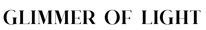 glimmer of light Font Image