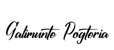 Galimunte Pogteria Font Image