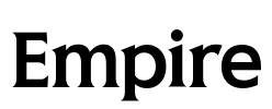 Empire Font Image