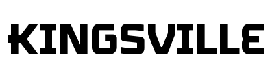 Kingsville Font Image