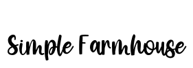 Simple Farmhouse Font Image