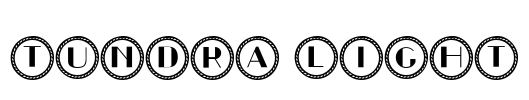 Tundra Light Font Image