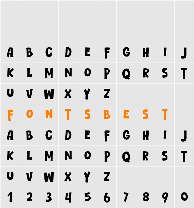 Yes Free Character Map