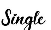 Single Font Image