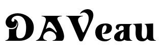 DAVeau Font Image