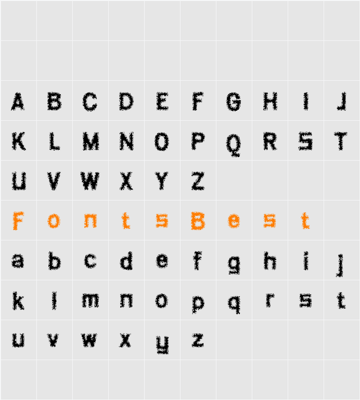 Blazhe Unfocus Demo Character Map